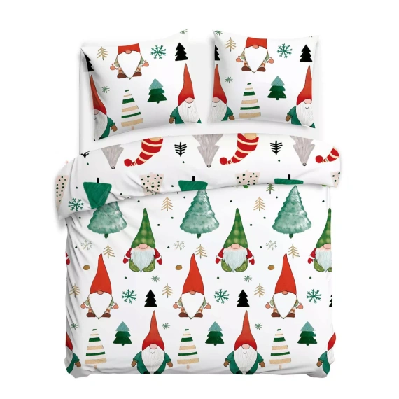 Flanelové obliečky Darymex 31517/2 škriatkovia bavlna 160 g/m² teplé