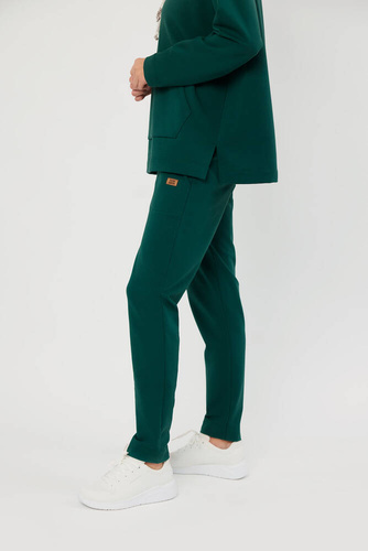 Lagos Dámska mikina s kapucňou Italian Fashion - c. zelená