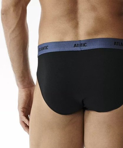 Pánske slipy Atlantic 6SMP-004 A6 multicolor – 6 kusov, 95 % bavlna, športový strih