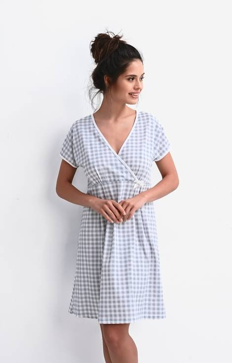 Nočná košeľa Sensis Octavia - sivá