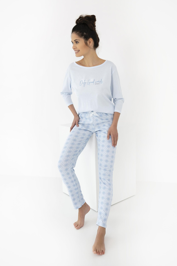 Dámske pyžamo Marina Sensis - modré