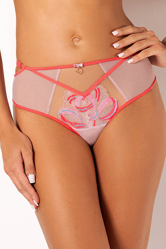 19228 Sunset - Brazílske nohavičky, čipkované, zmyselné, pohodlné Mediolano