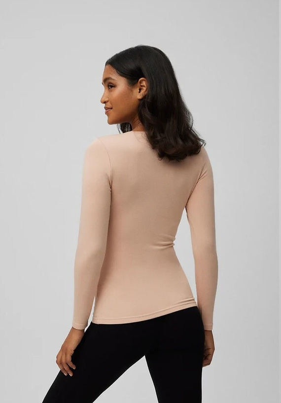 Dámske termo tričko Ysabel Mora 70017 nude- mäkké, priedušné, hypoalergénne, s dlhým rukávom