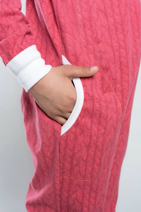 Detský overal Oslo Italian Fashion - malinový