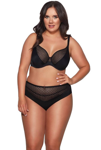 2103 Mäkká maxi podprsenka Ava čierna