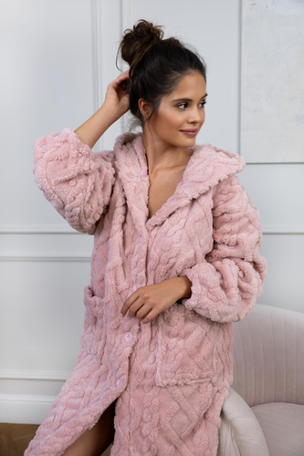 Dámsky župan Bethany Sensis - špinavo ružový