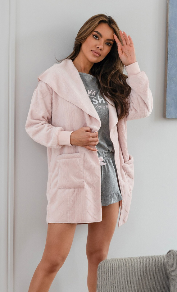 Ruth Cardigan Sensis - púdrovo ružová