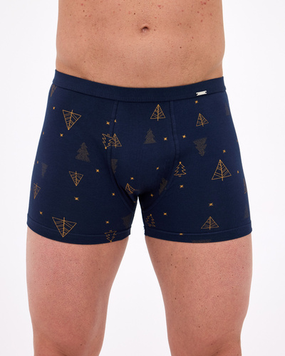 007/82 Cornette - pánske vianočné boxerky, 95% bavlna, 5% elastan, balené