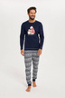 pánske tmavomodré pyžamo