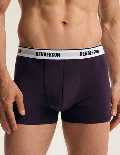 Pánske boxerky Henderson 45476 Free 2-pak bavlnené so širokou gumou a logom