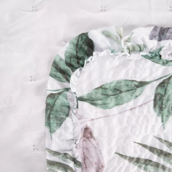 Narzuta Amanda Eurofirany biela dekoratívna 100% polyester elegantná