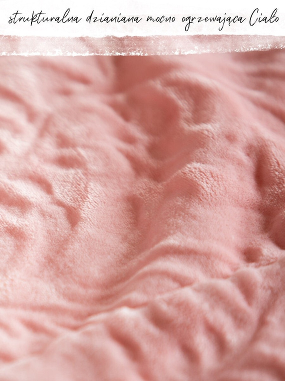 Dámsky župan Key LGL 565 ružový - mäkký, elegantný Velvet Super Soft