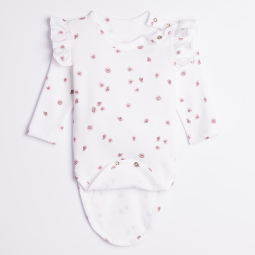 Nicol Hania 226095 body 100 % bavlna, dlhý rukáv, kvety, volániky