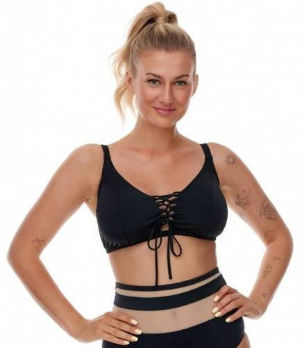 Plavková podprsenka Devon Soft Top Lupoline - čierna