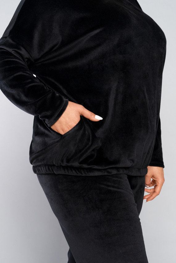 Dámska dlhá súprava Juga. rukáv, dĺžka. talianska móda ťavie nohavice