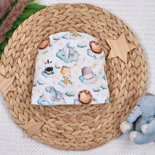 ABN-5619 Detská čiapka Little Dreamers Nini z organickej bavlny - bezpečná, organická, pohodlná