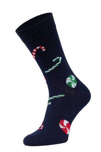 A63 Premium Ponožky A'3 Cornette - námornícka modrá (auto)