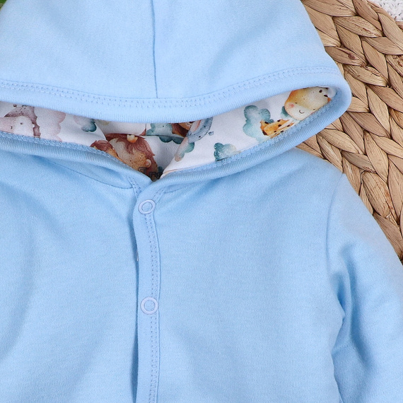 ABN-5616 Detská bunda Little Dreamers Nini z organickej bavlny - organická, bezpečná, teplá