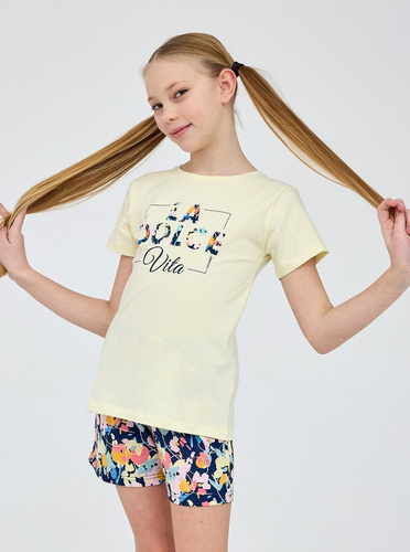 Dievčenské pyžamo Cornette Young Girl 788/114 Dolce Vita, 100% bavlna