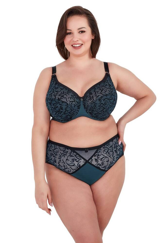 BS 1213 Adaline Maxi Polovystužená podprsenka (polomäkká)Gaia-tyrkysová