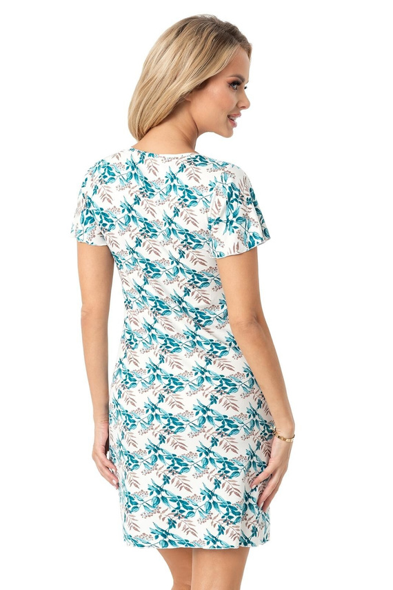 Nočná košeľa Irmina Donna - viskóza, krátky rukáv, ženská a ľahká