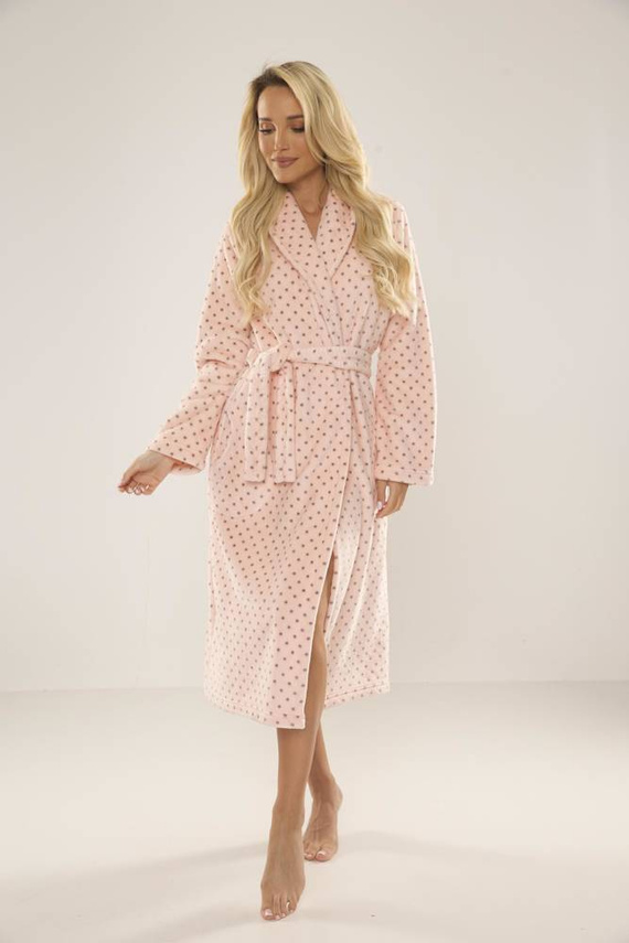 548 Dámsky župan Melanie Long Forex - lososový