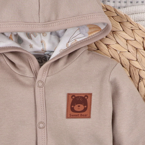 ABN-5517 Sky Journey Dvojvrstvová detská mikina Nini - z organickej bavlny, pre chlapca