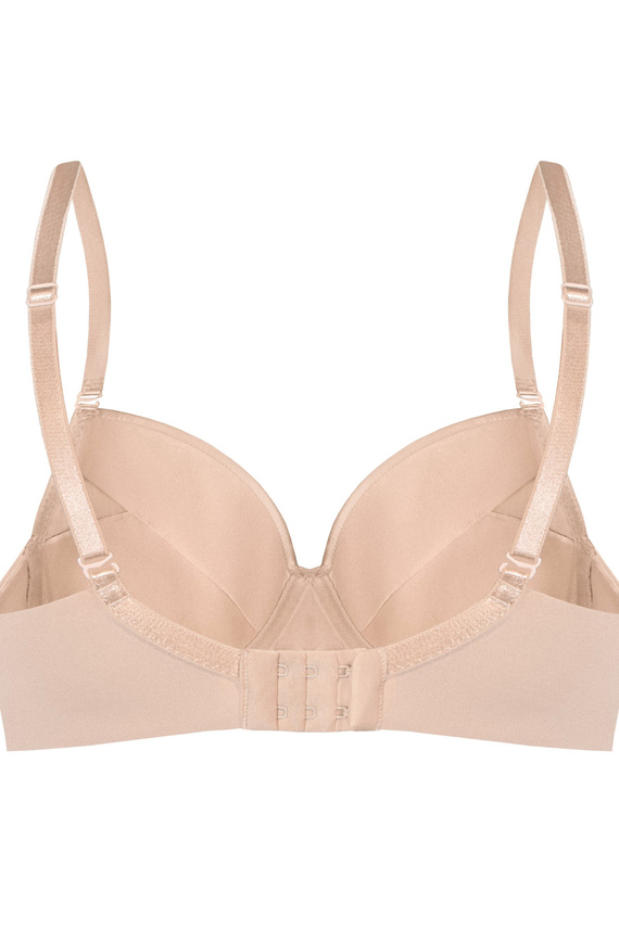 Mefemi by Nipplex Nina Push Up Cappuccino Podprsenka formujúca dekolt