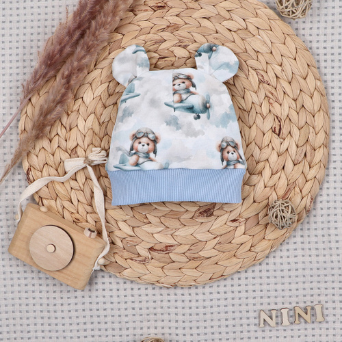NINI ABK-0059/PIL 4-dielna detská súprava Baby Bear Pilot