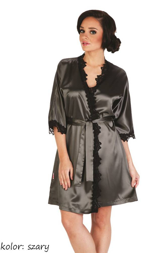 929 Kleoree Dámsky župan De Lafense - sivý