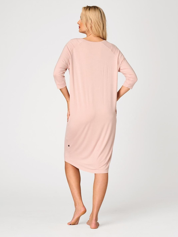 Dámska nočná košeľa Key LND 731 marhuľová z viskózy