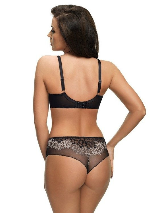 K 508 Fantasy Balconette podprsenka Gorsenia - čierna