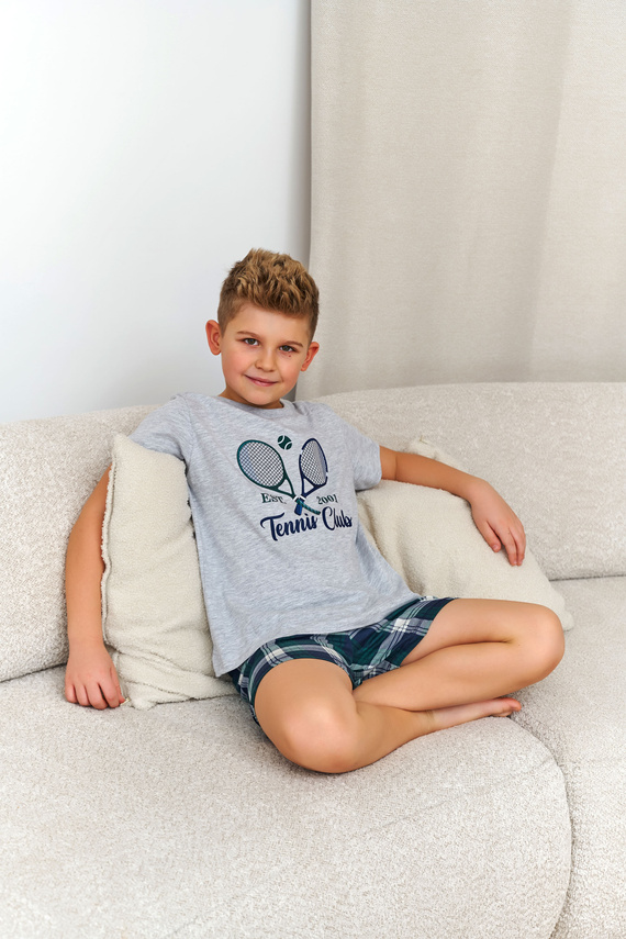 Detské pyžamo Doctor Nap 7402 Tennis bavlna