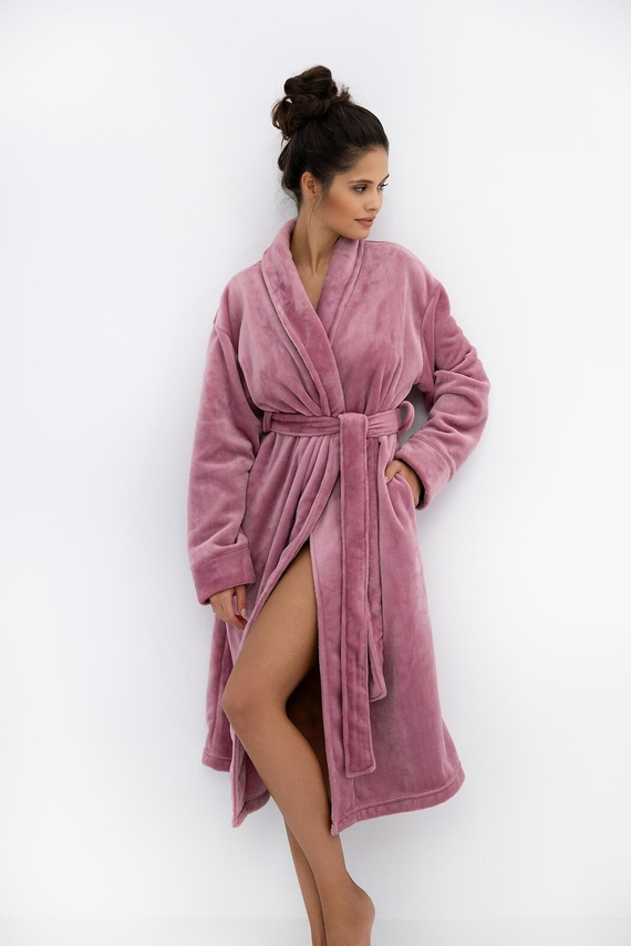 Chana Dámsky župan Sensis heather - elegantný a pohodlný, mäkký materiál