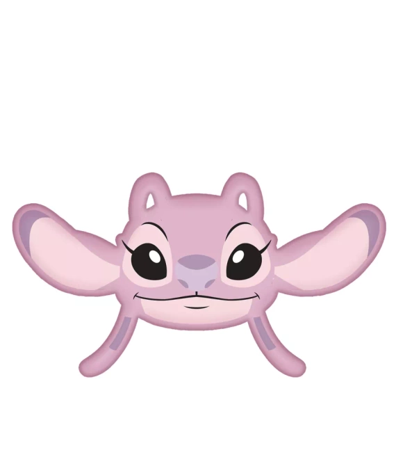 Vankúš v tvare Lilo a Stitch Jerry Fabrics ružový