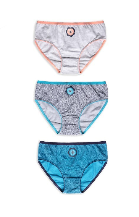 G-584 BI A'3 Lama dievčenské nohavičky mix farieb