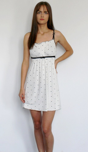 364 Nočná košeľa bez ramienok Juliette Forex - ecru