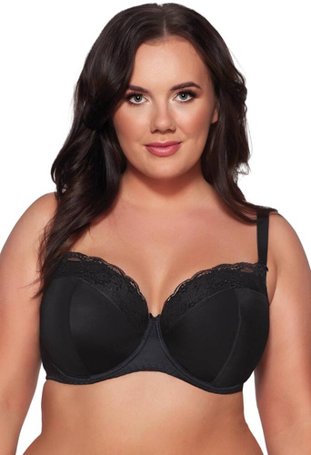 2112 Podprsenka s plným košíčkom Ava - čierna