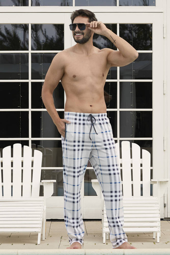 Gilbert Pyžamové nohavice Italian Fashion - potlač