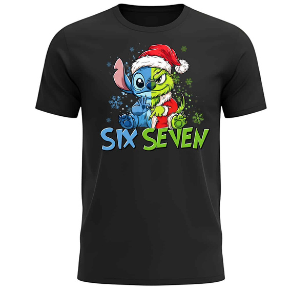 Moocha SIX SEVEN detská vianočná košieľka 100 % bavlna, krátky rukáv