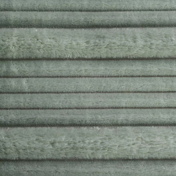 Deka prehoz Nina 220x200 flanel 3D mäkký Eurofirany 300 GSM šalviový