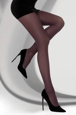 Marcela 40 den Bordeaux Pančuchy LivCo Corsetti