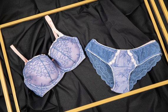 3110 Podprsenka na dojčenie Lupoline - modrá