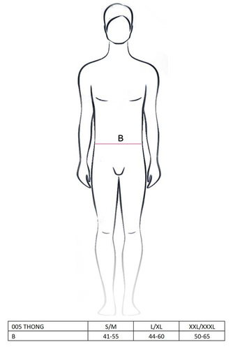 005 Pánske tangá Passion black