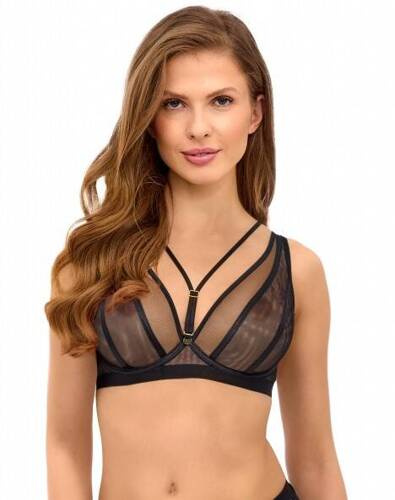 2521 Lupoline soft bralette podprsenka čierna
