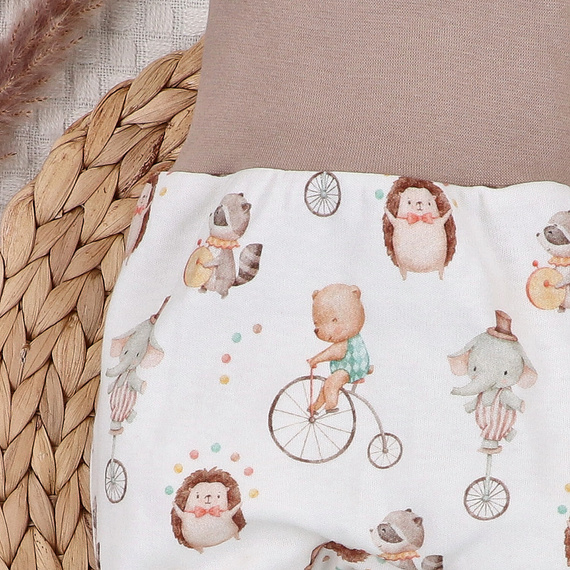 ABN-5590 Detské papučky Circus Nini - 100% organická bavlna, mäkké a antialergické