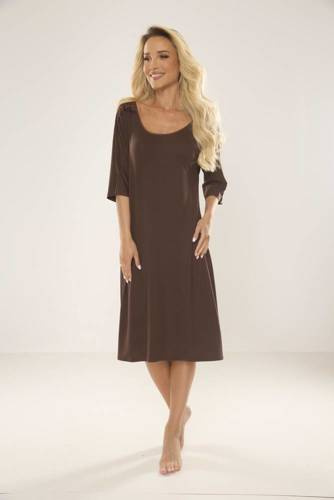 616 Ramona Forex nočná košeľa - hnedá