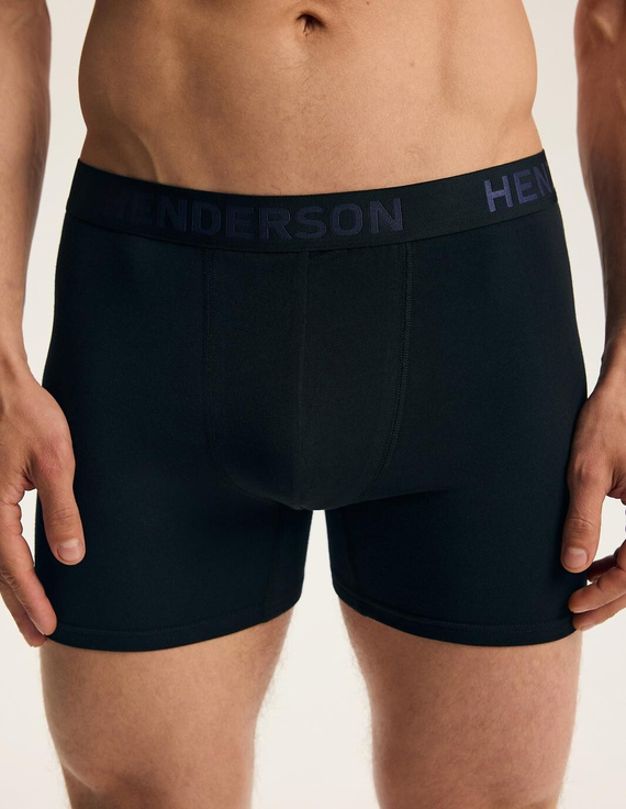 Pánske boxerky Henderson 45484 Fend2 2-pak bavlnené so širokou gumou a logom