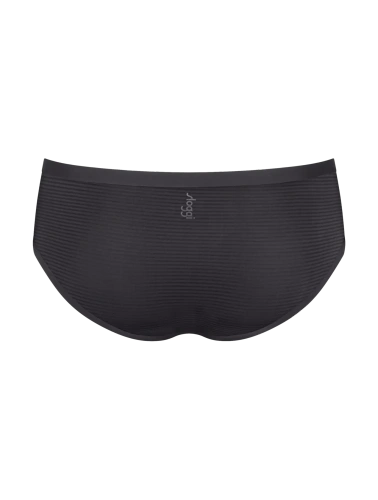 Nohavičky sloggi ZERO Feel Air Hipster bezšvové black