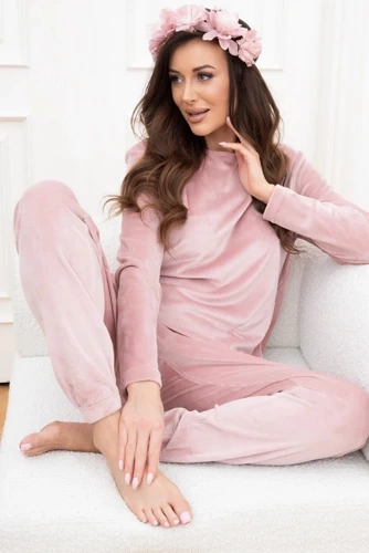 Akara Dámsky set Italian Fashion - púdrovo ružová